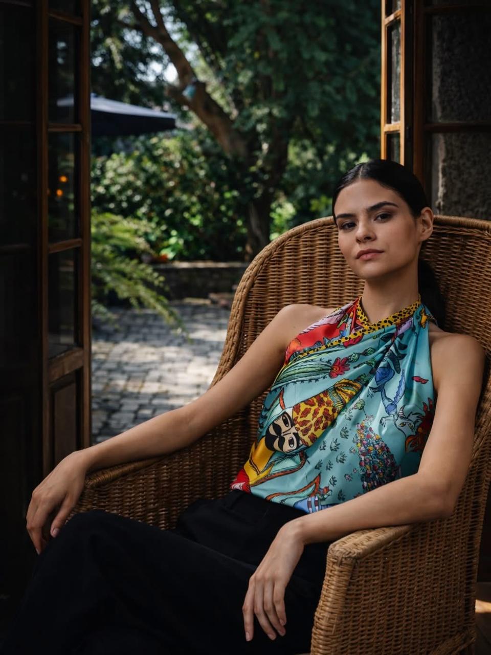 Mascada El Almuerzo 90 cm