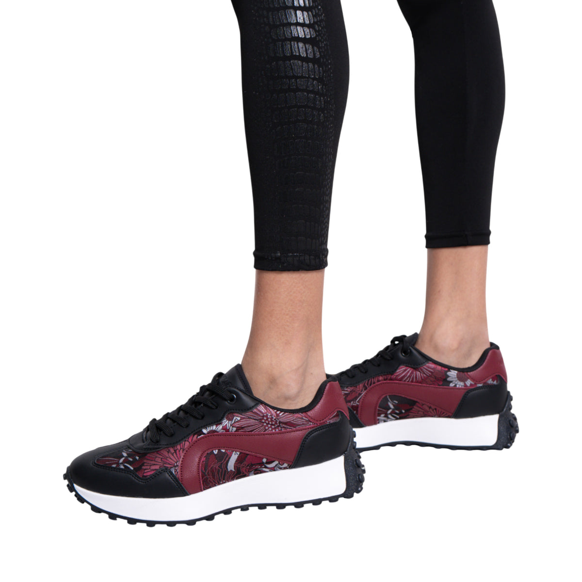 Tenis Uekpini Mujer Herbolaria Flores