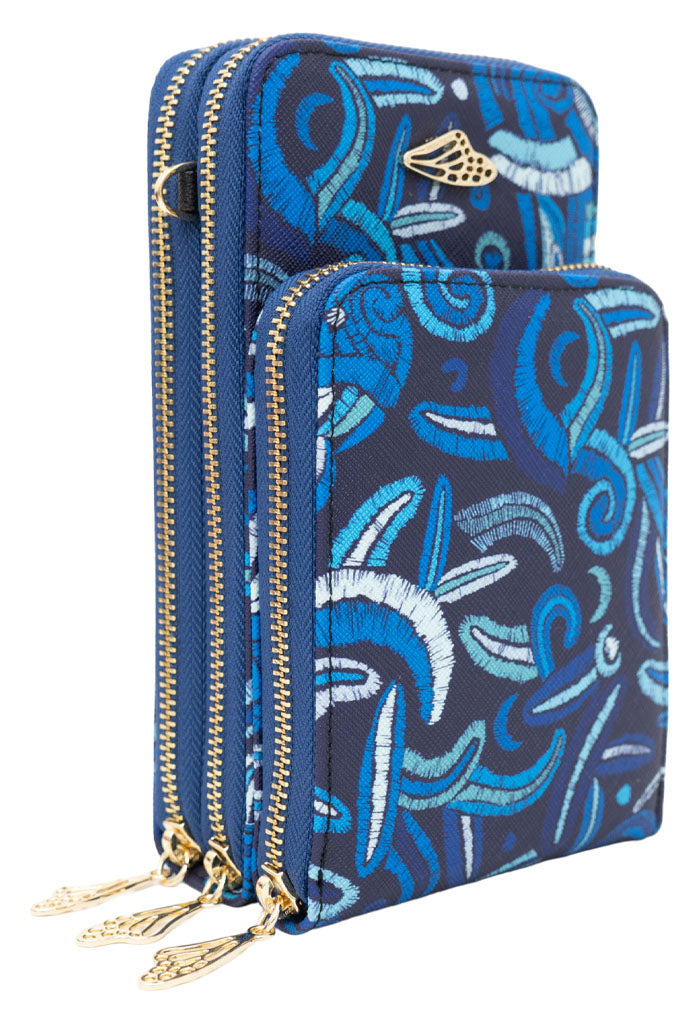 Porta Celular Naab Saffiano Quetzalcóatl
