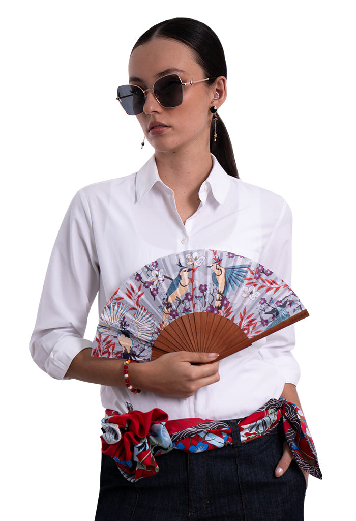 Abanico Iik Urraca Mexicana