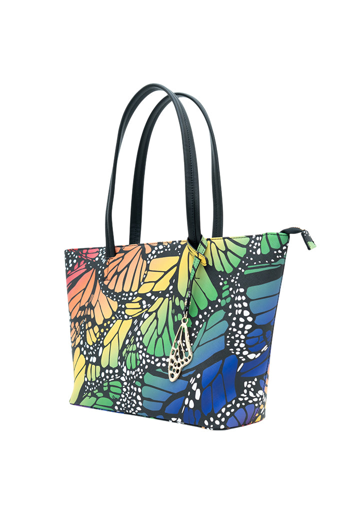 Tote K'iin Saffiano Mariposa Macro Pride Original