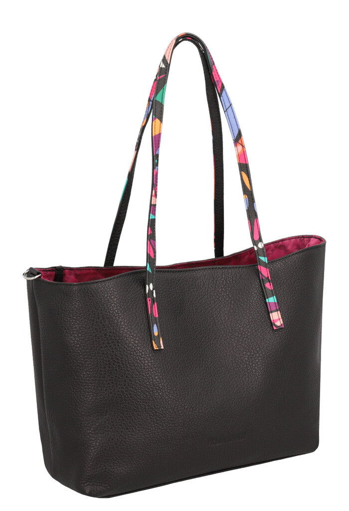 Tote Ocpan Negro Vuelo de Mariposa
