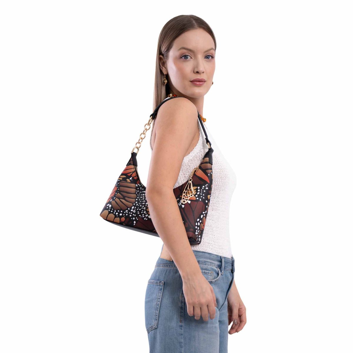 Bolsa Hobo Sáasil Mariposa Macro