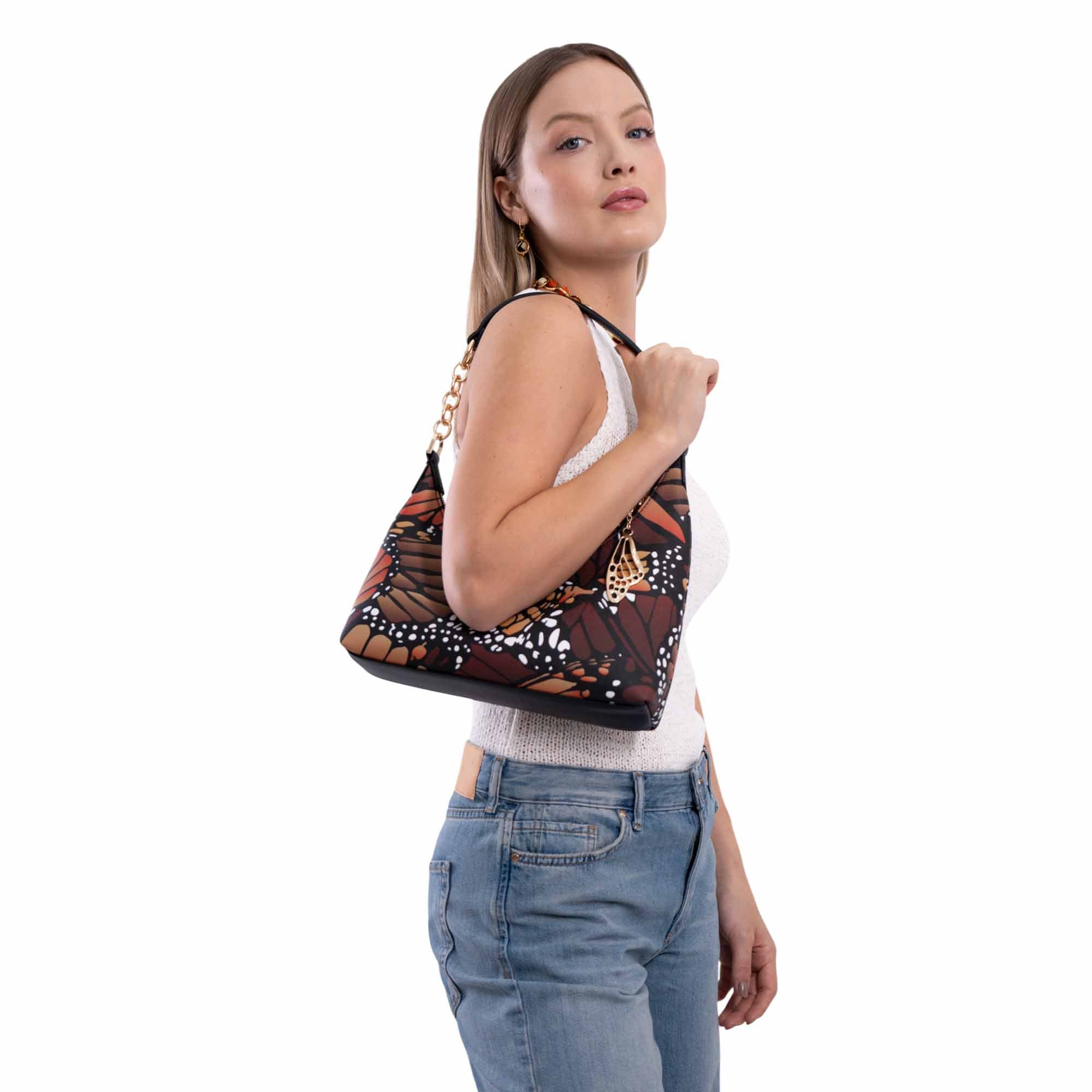 Bolsa Hobo Sáasil Mariposa Macro