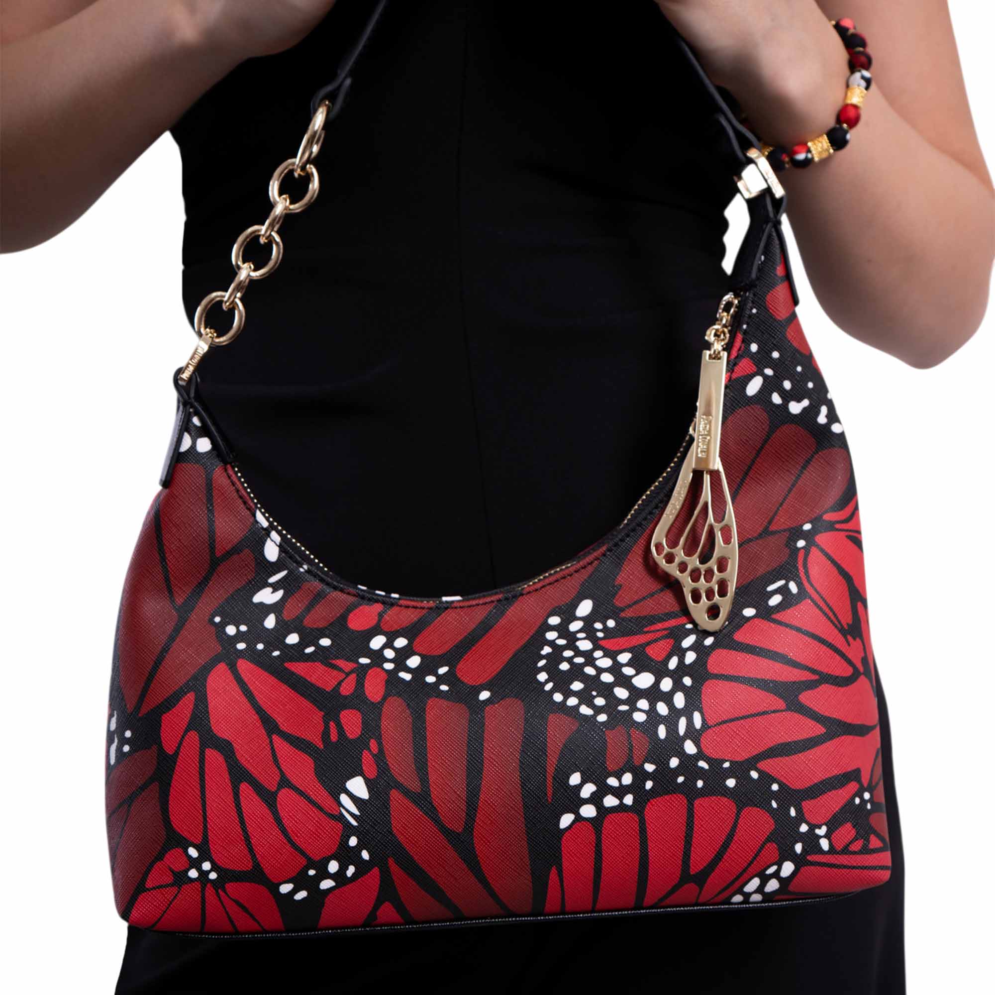 Bolsa Hobo Sáasil Mariposa Macro