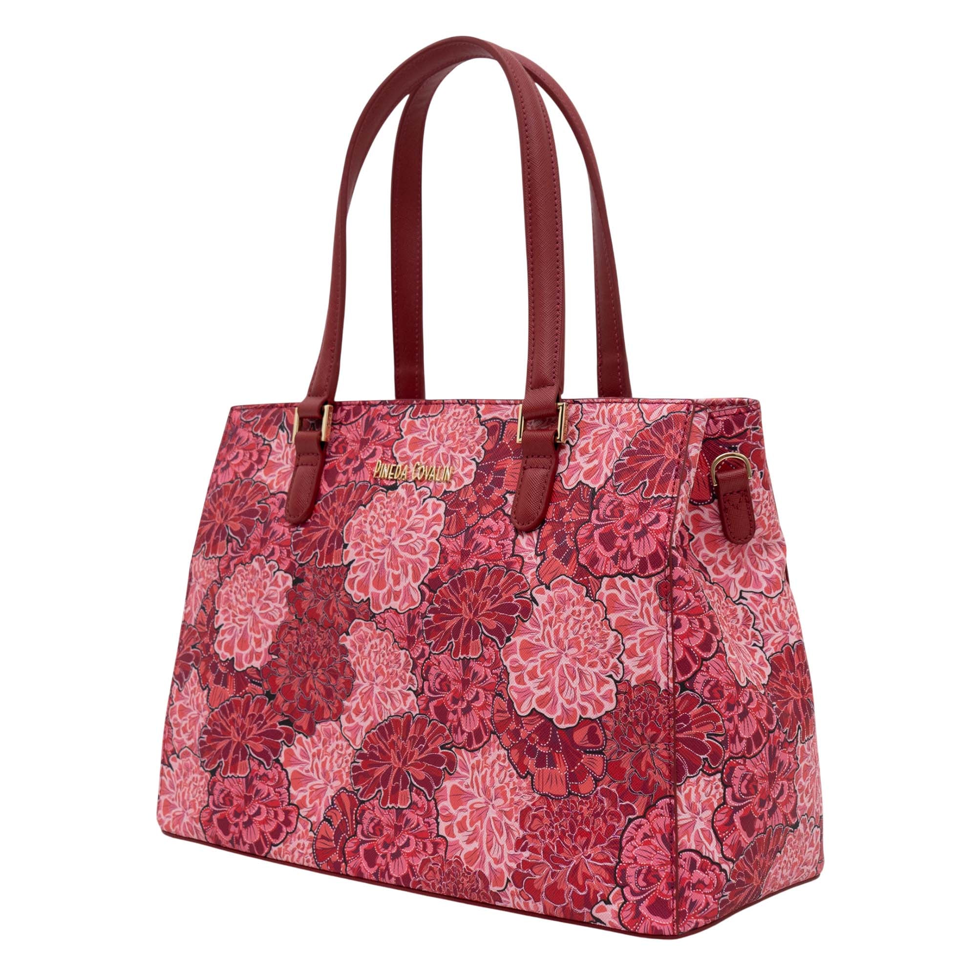 Bolsa Satchel Kan Ek’ Saffiano Cempasúchil Ofrenda