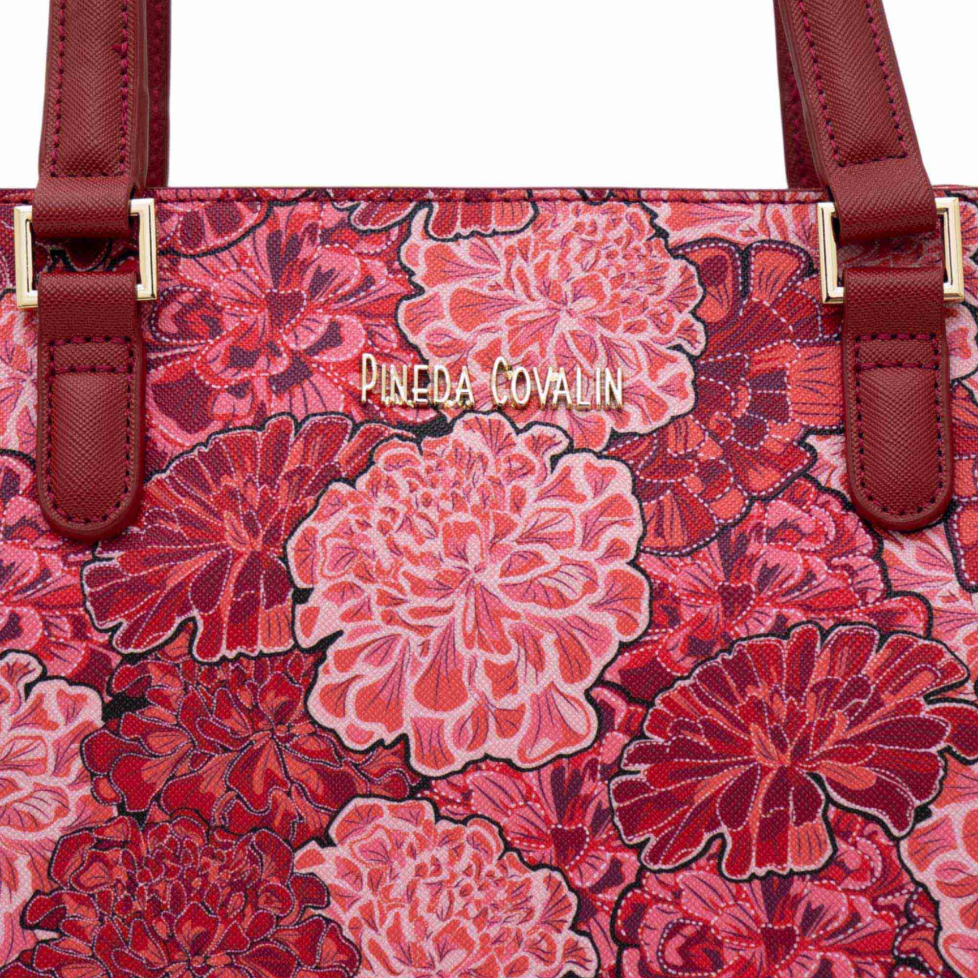 Bolsa Satchel Kan Ek’ Saffiano Cempasúchil Ofrenda