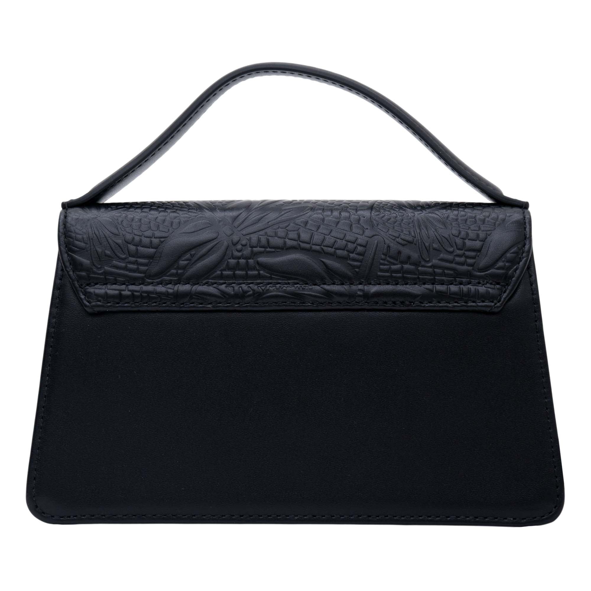 Mini Crossbody Sihul Piel Grabado Libelula