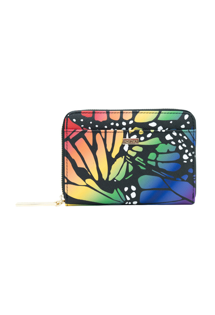 Cartera Mediana Saffiano Mariposa Macro Pride