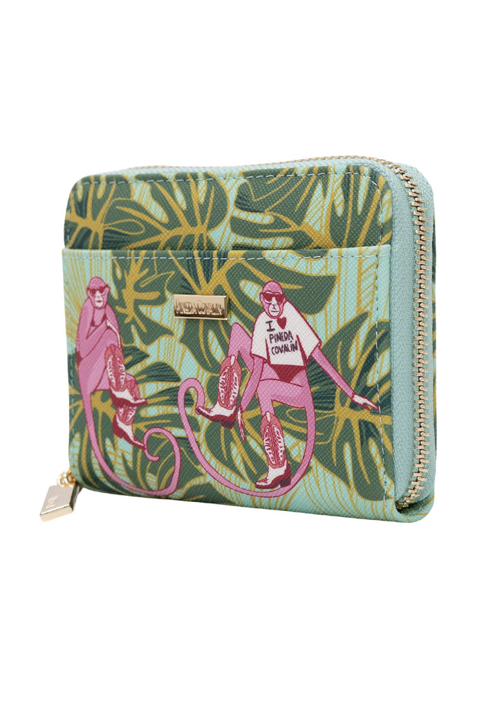 Cartera Chica  Saffiano Monos Guardianes De La Selva