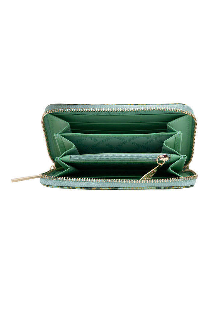 Cartera Mediana Saffiano Monos Guardianes De La Selva