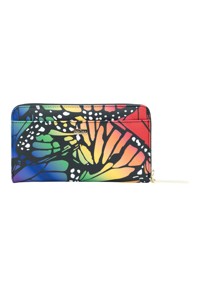 Cartera Grande Saffiano Mariposa Macro Pride