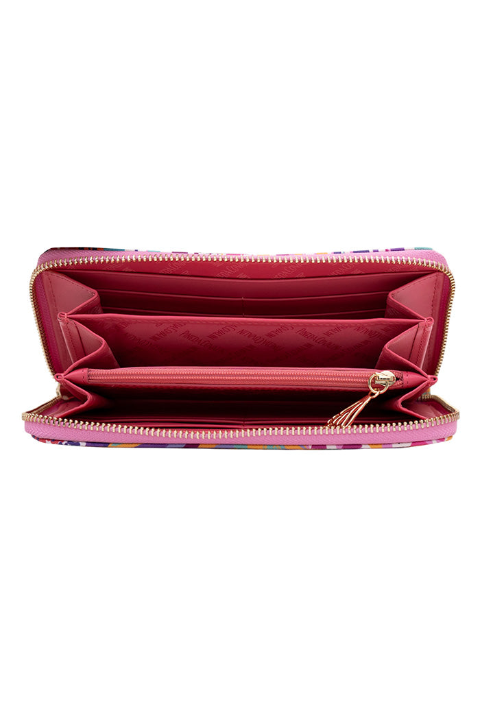 Cartera Grande Saffiano Arte Efímero