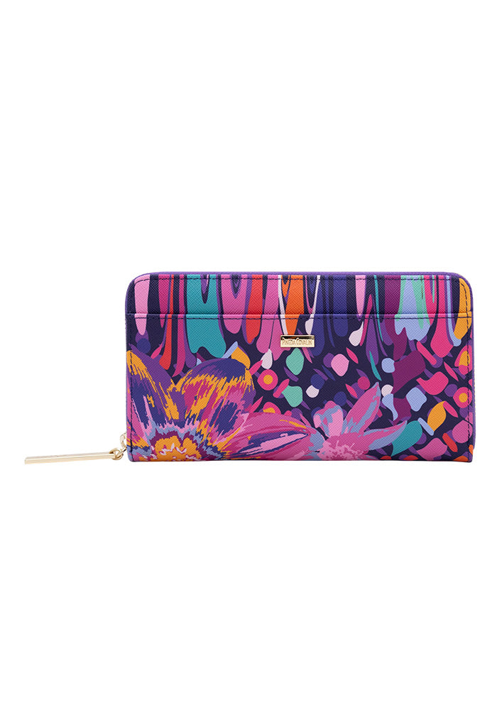 Cartera Grande Saffiano Arte Efímero