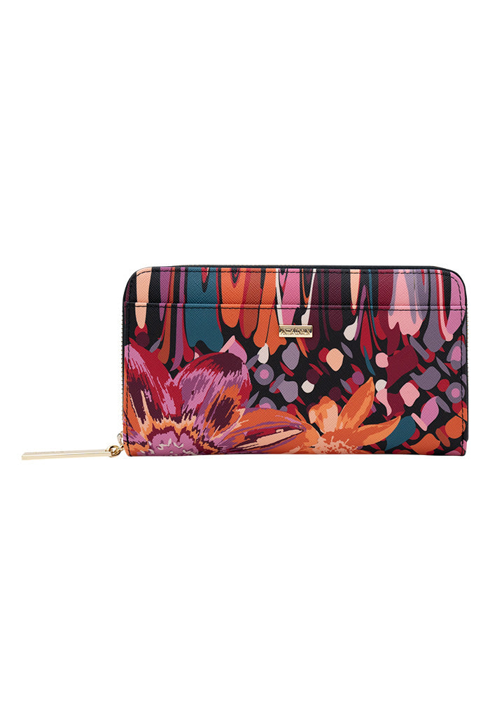 Cartera Grande Saffiano Arte Efímero