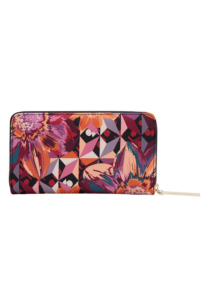 Cartera Grande Saffiano Arte Efímero