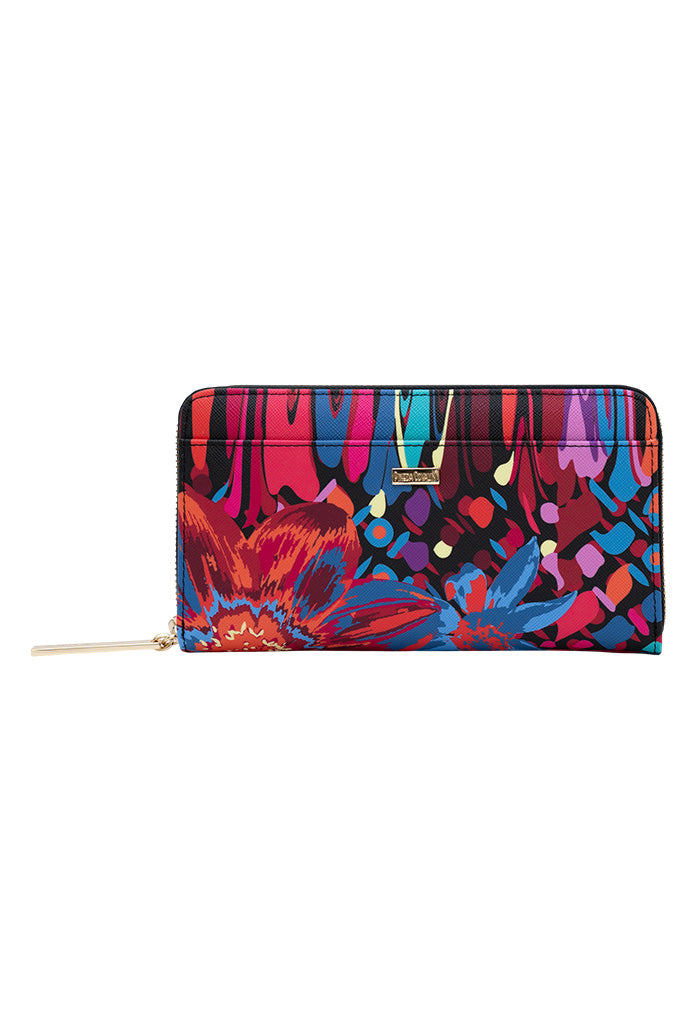 Cartera Grande Saffiano Arte Efímero