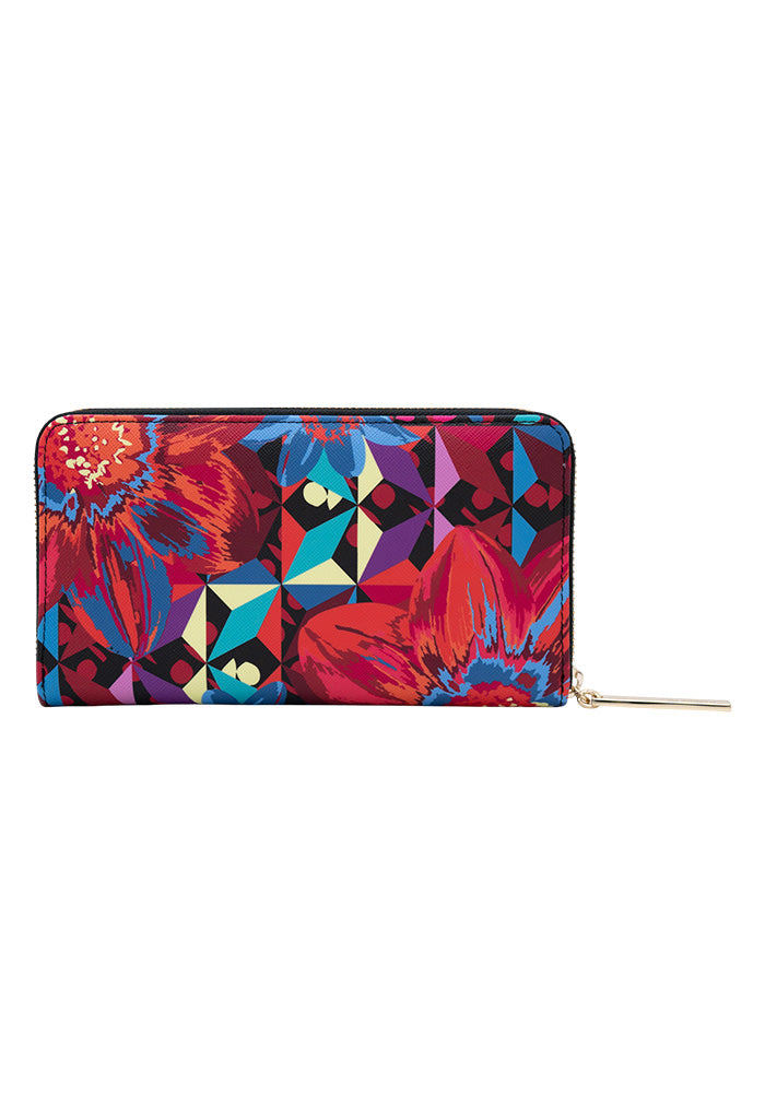 Cartera Grande Saffiano Arte Efímero