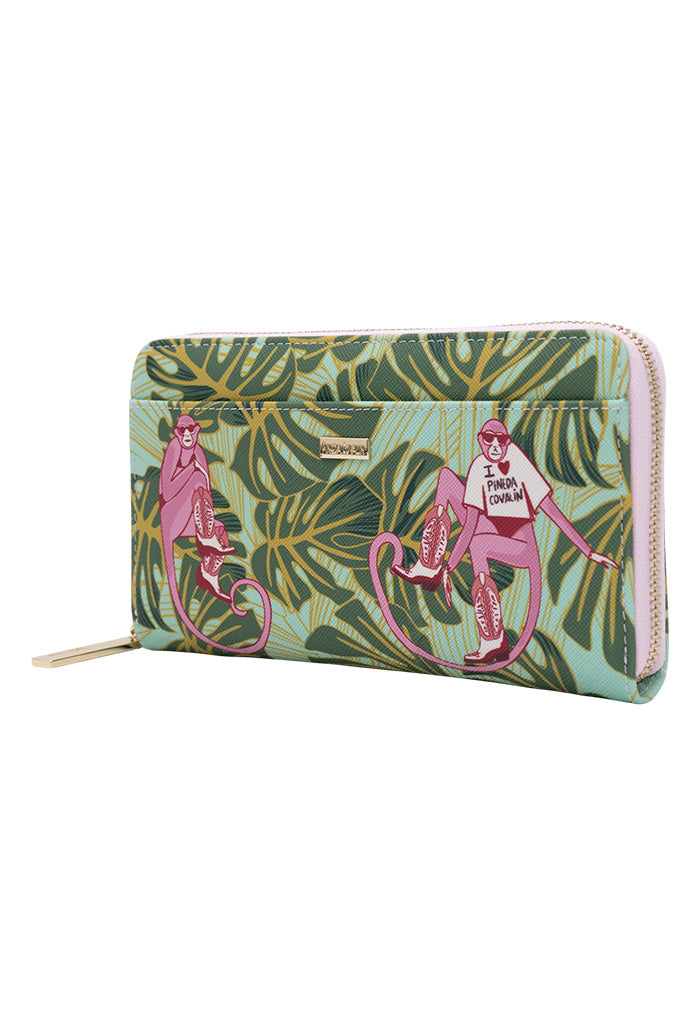 Cartera Grande Saffiano Monos Guardianes De La Selva
