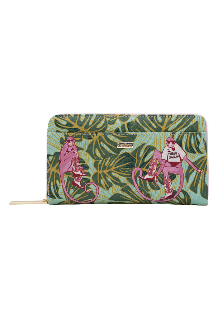 Cartera Grande Saffiano Monos Guardianes De La Selva