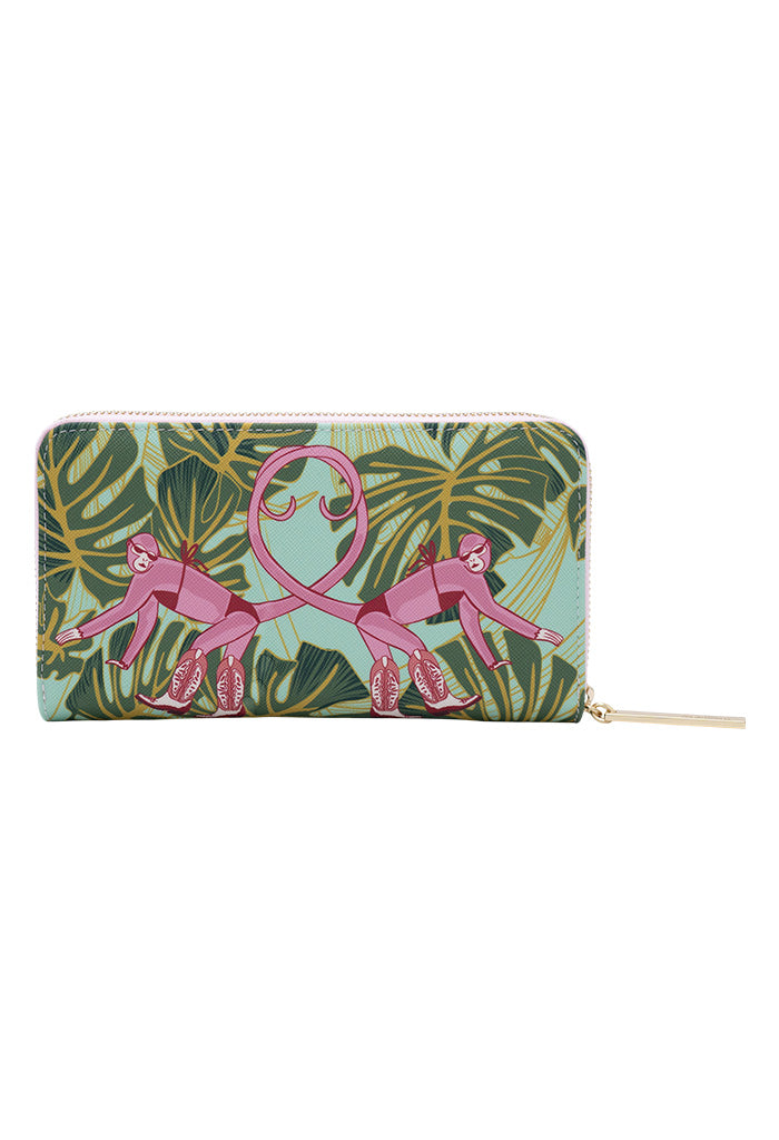 Cartera Grande Saffiano Monos Guardianes De La Selva