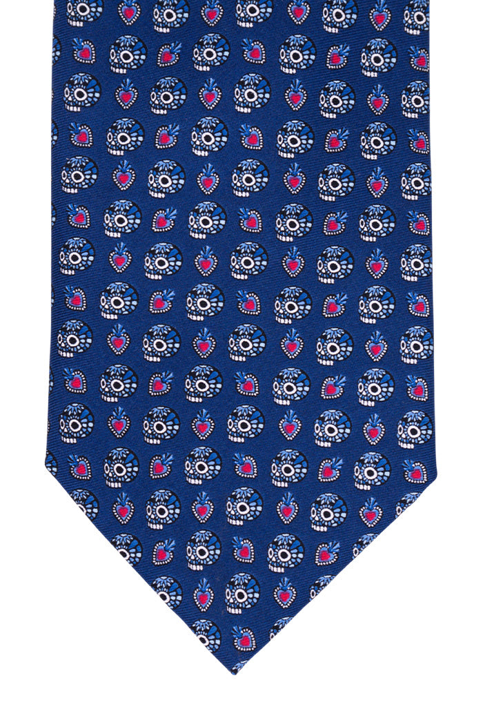 Corbata Día de Muertos Calaverita