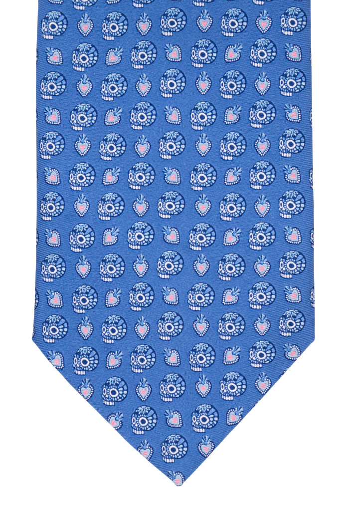 Corbata Día de Muertos Calaverita