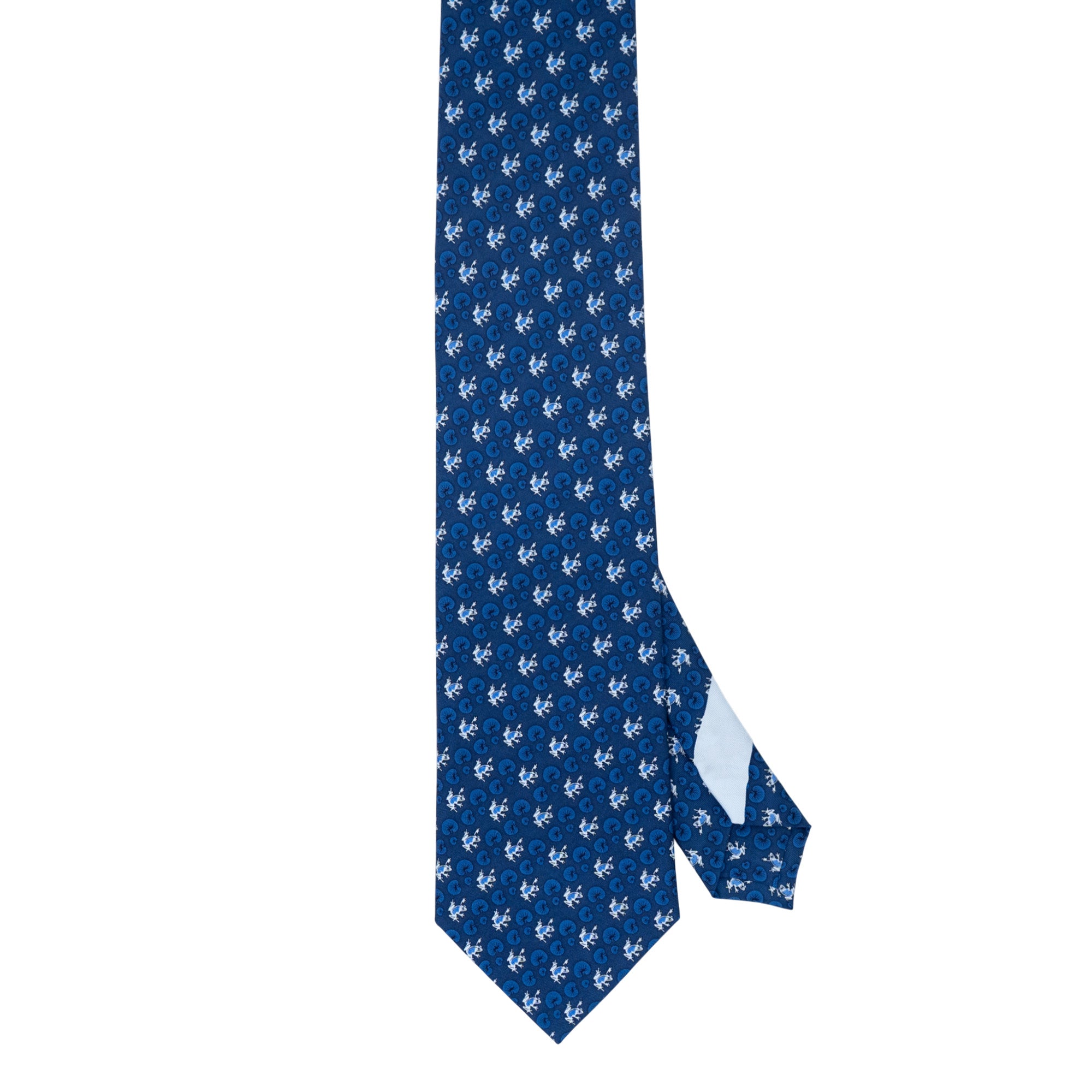 Corbata Rana y Nenufares