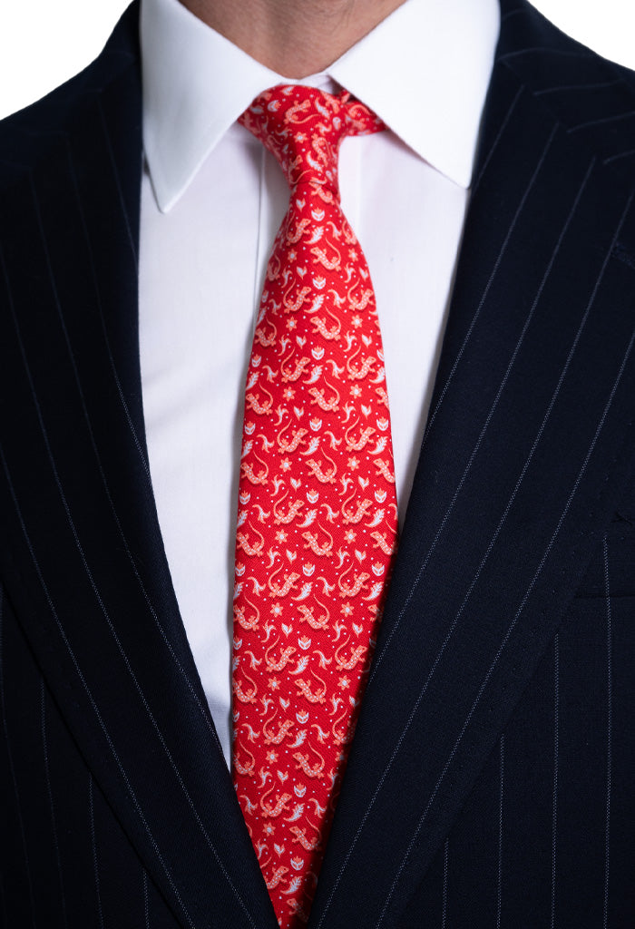 Corbata Iguana Mexicana