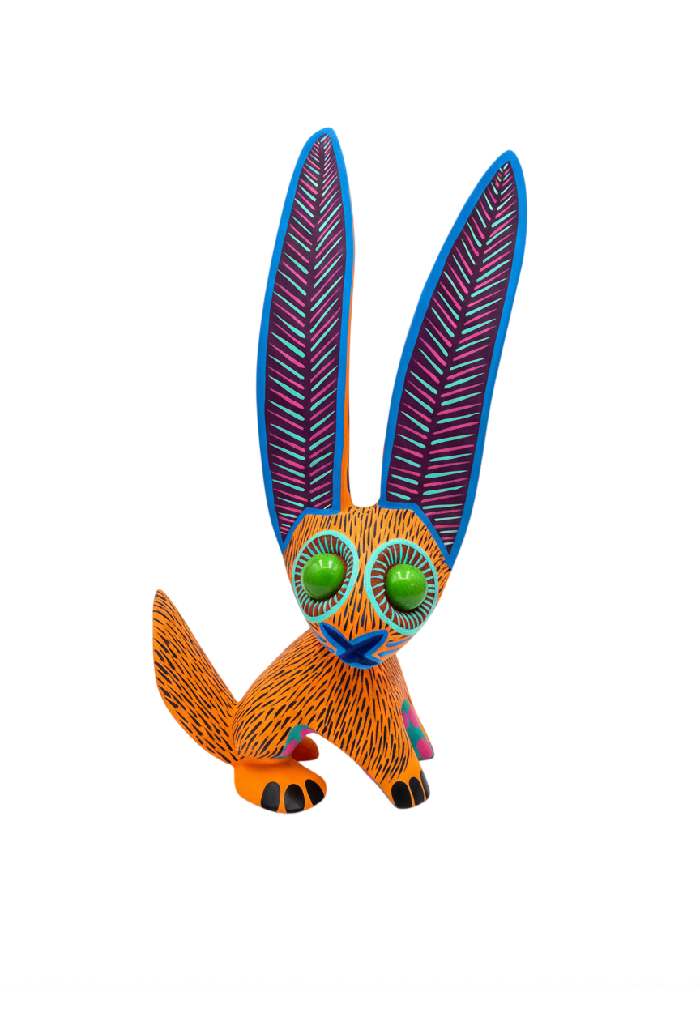 Alebrije Liebre Chico azafrán