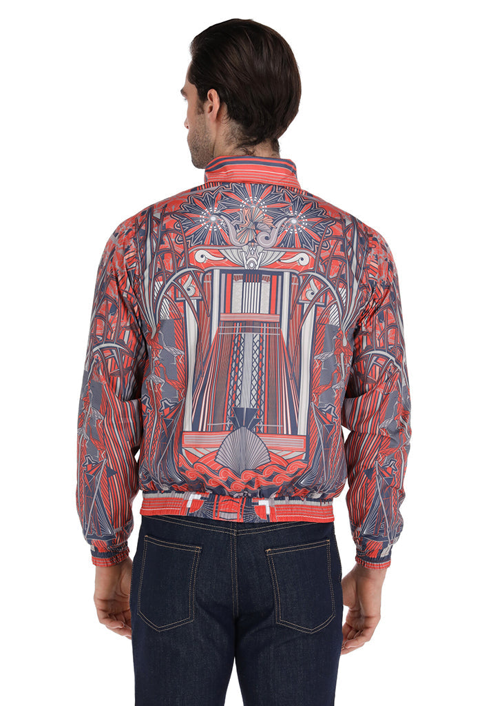 Bomber Xobdam Xochimilco Déco Naranja