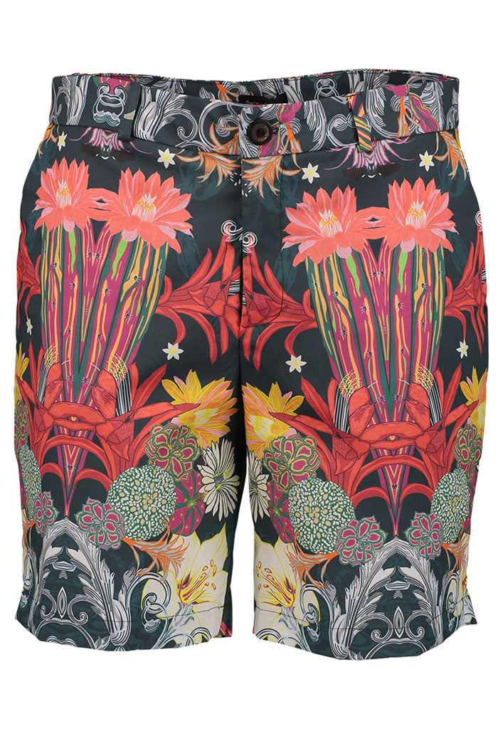 Shorts Amatl Cactáceas Jardín Botánico Verde