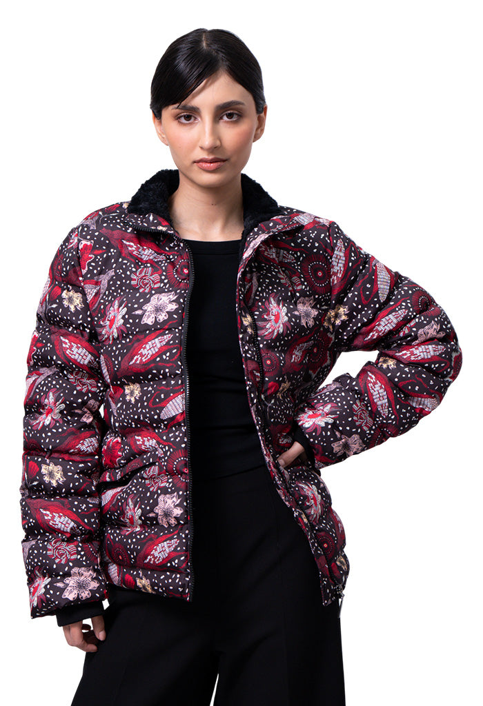 Chamarra Huuk  Maíz Flor De La Pasion