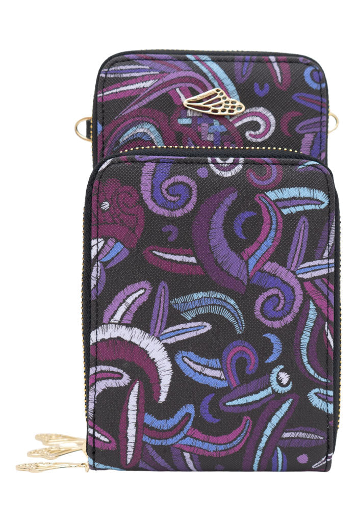 Porta Celular Naab Saffiano Quetzalcóatl