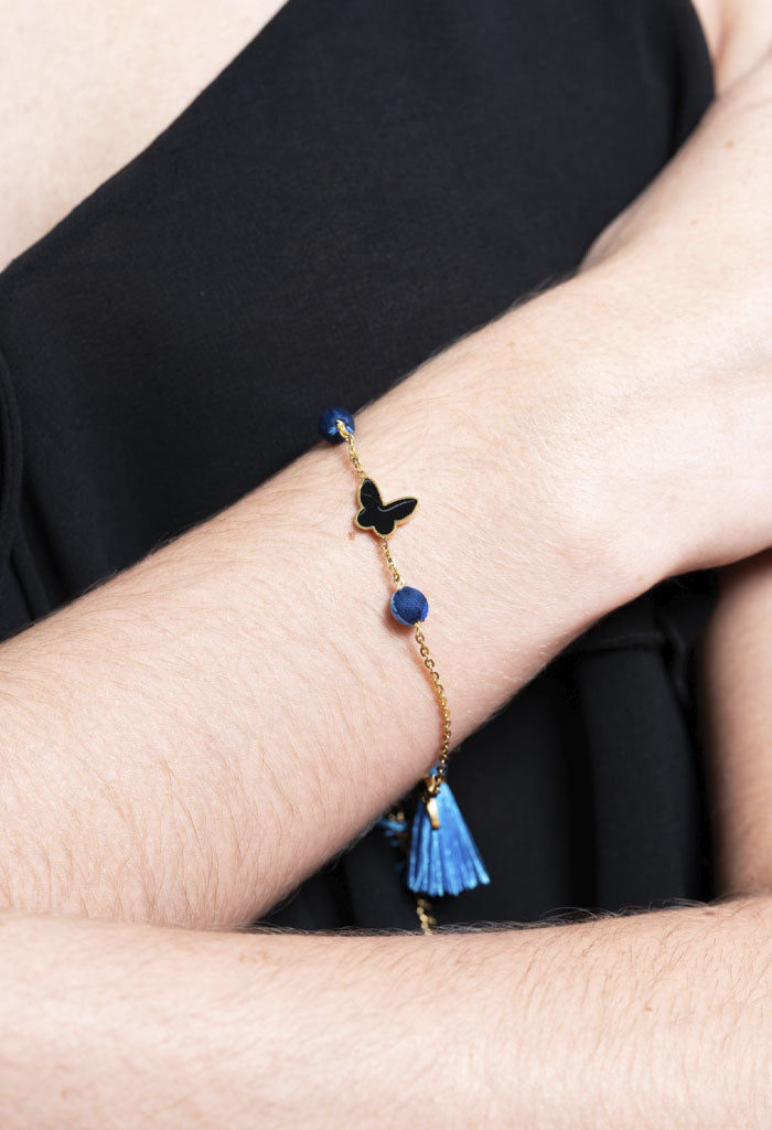 Pulsera Mariposa Esmaltada