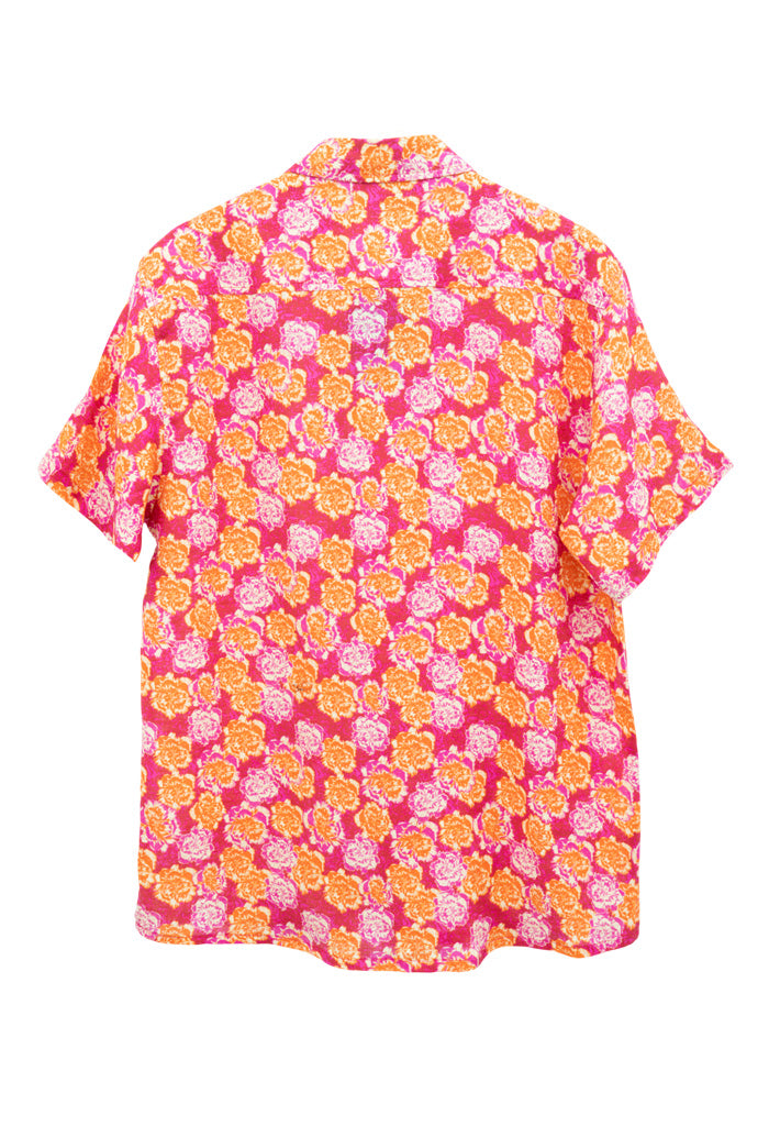Camisa Cempasúchil Fucsia