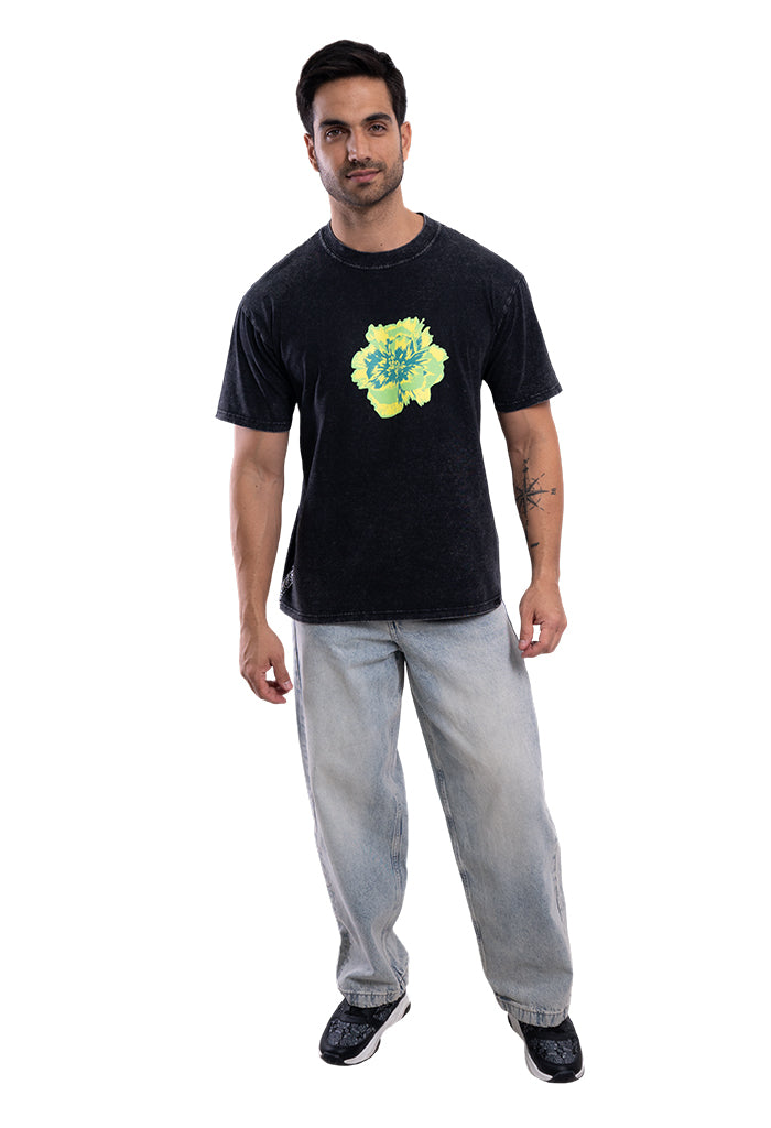 Camiseta Cempasúchil Verde