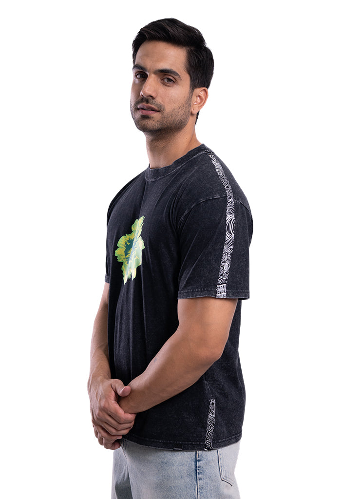 Camiseta Cempasúchil Verde