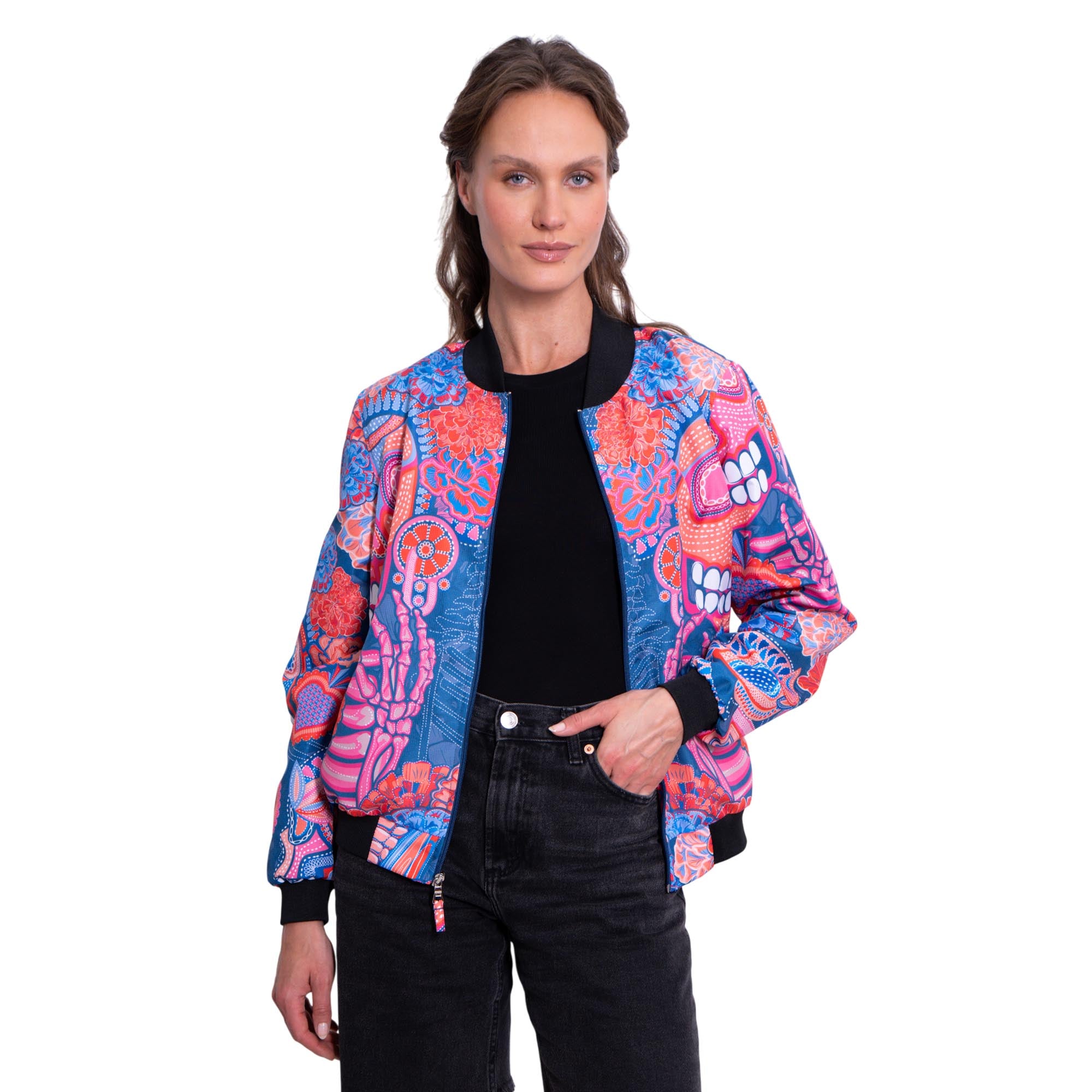 Bomber Sayoli Día de Muertos Catrina Original