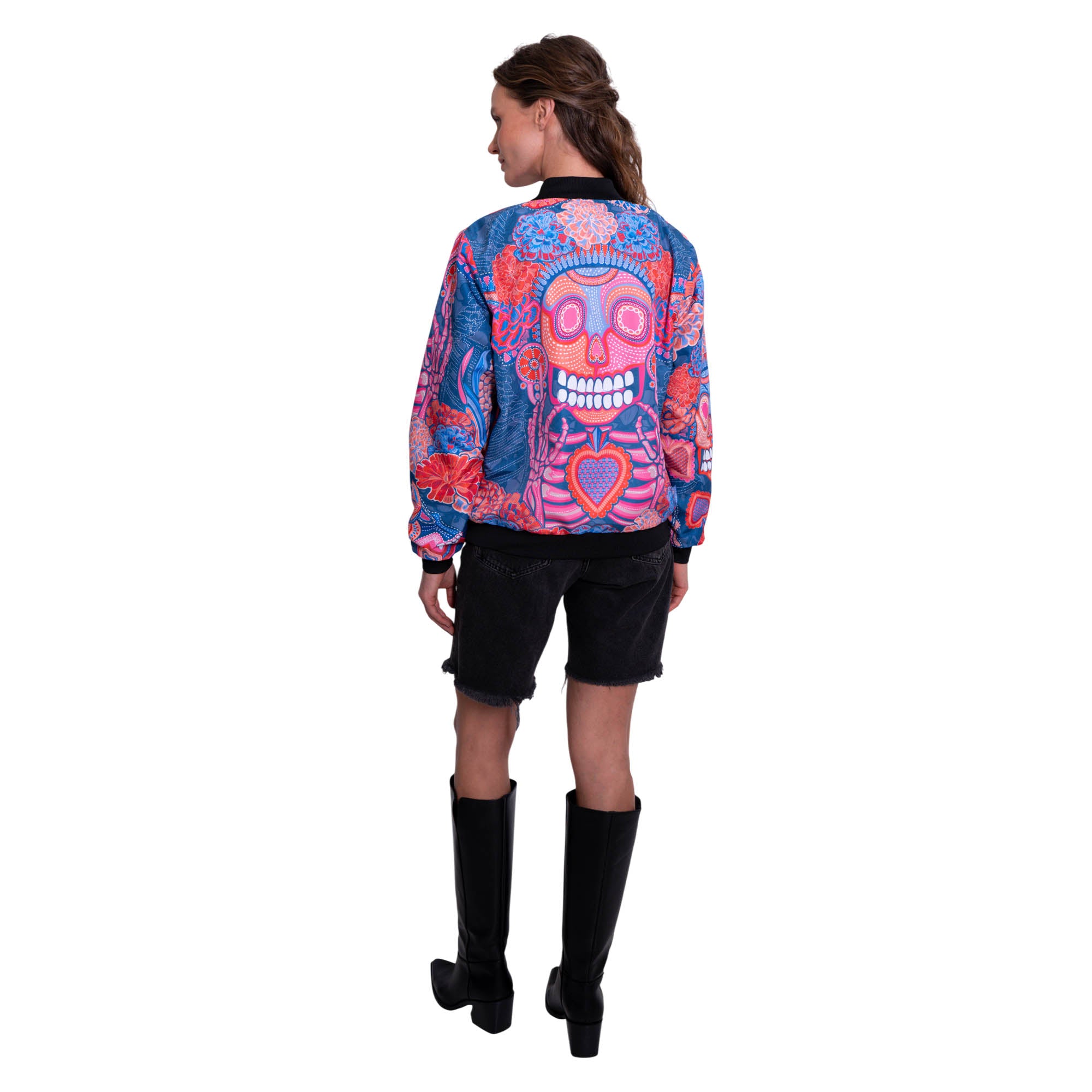 Bomber Sayoli Día de Muertos Catrina Original