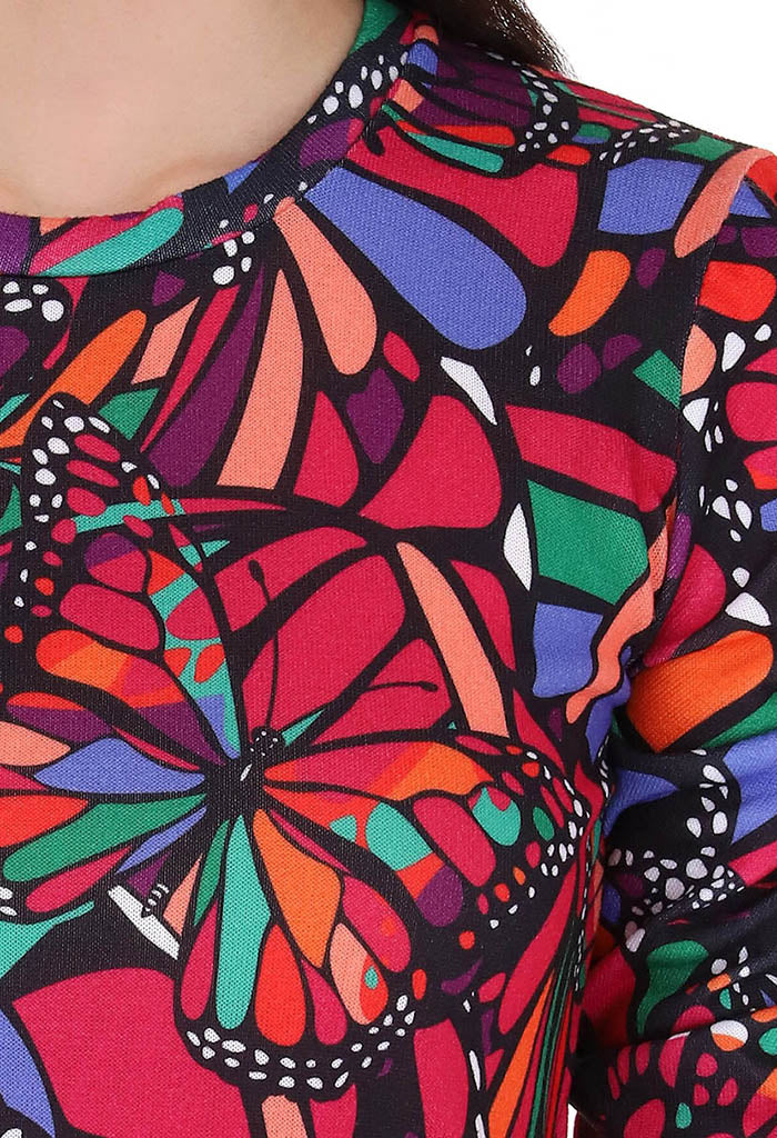 Sueter BohaI Vuelo Mariposa Negro