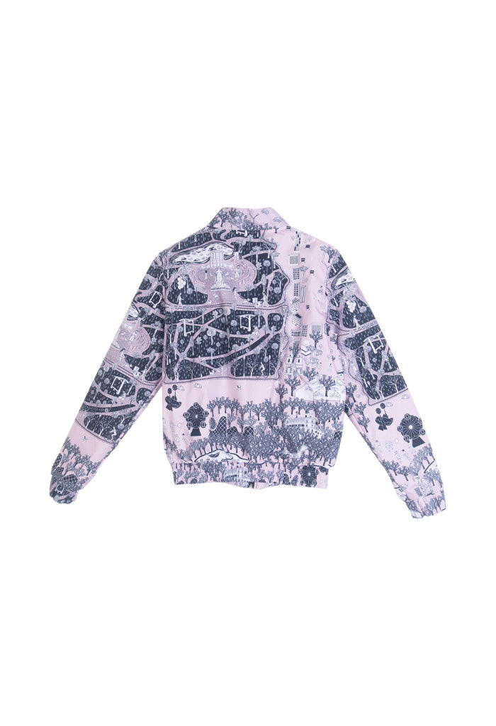 Bomber Altepetl  mi Cuidad a Color Rosa