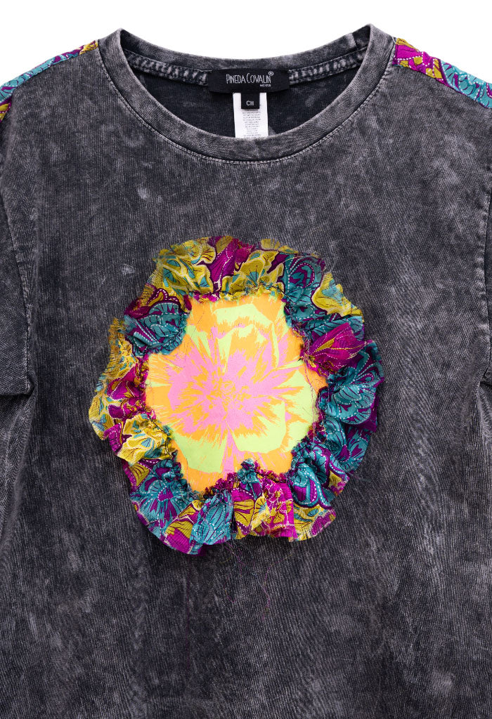 Camiseta  Cempasúchil Mujer Rosa