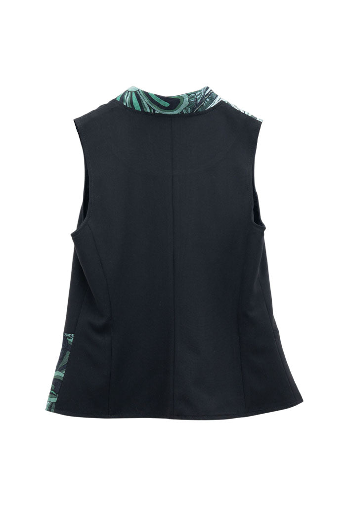 Chaleco Combinado Santuario Cactáceas Verde Jqd