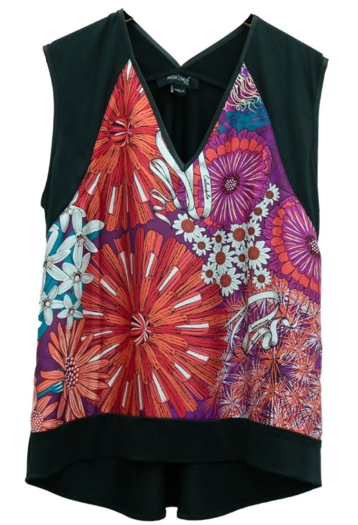 Blusa Caudal Herbolaria Flores