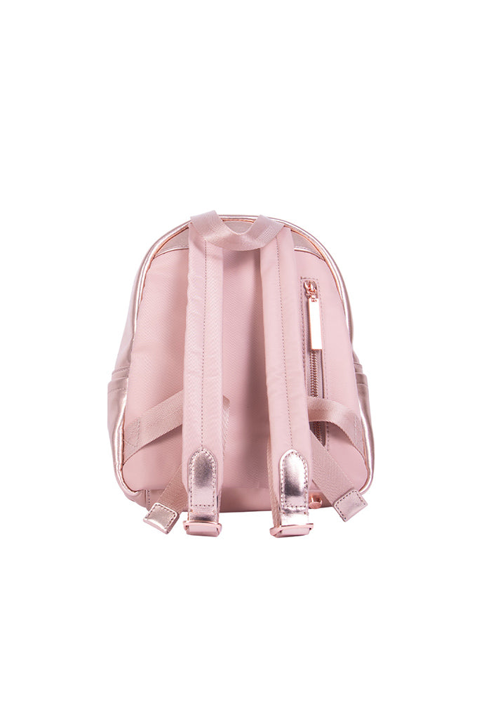 Mini Backpack Nuuk de Piel Grabado Mariposa