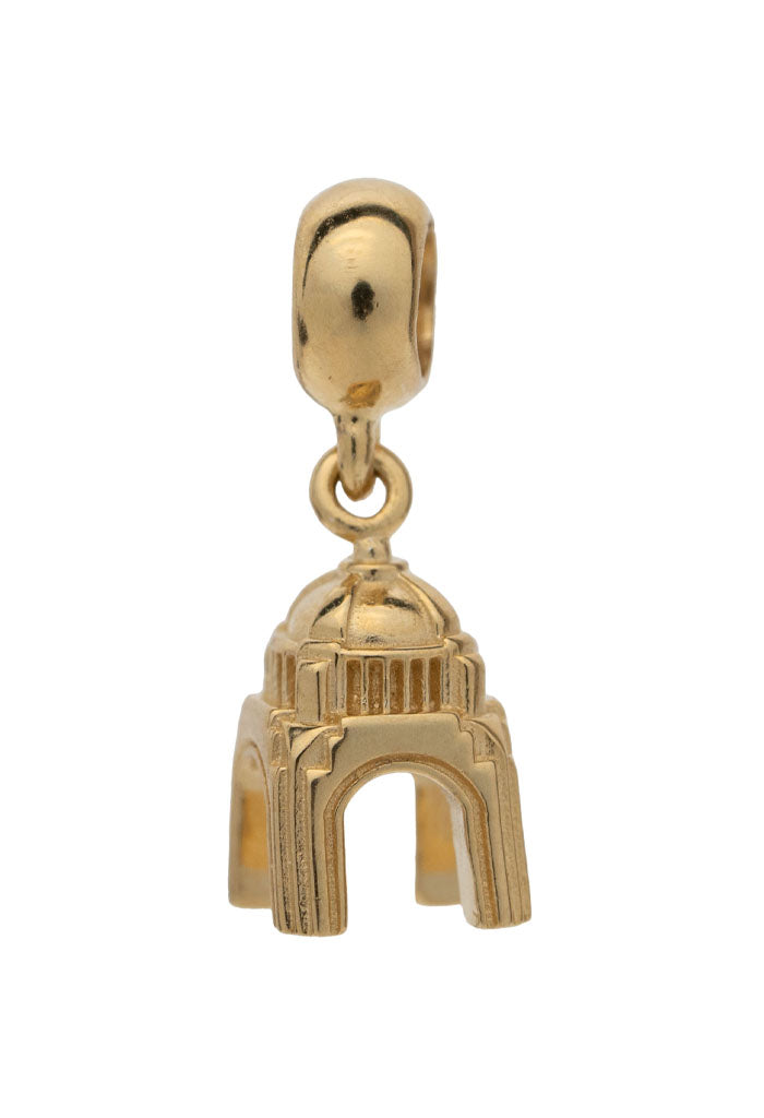 Amuleto para Brazalete Monumento Revolución Baño de Oro