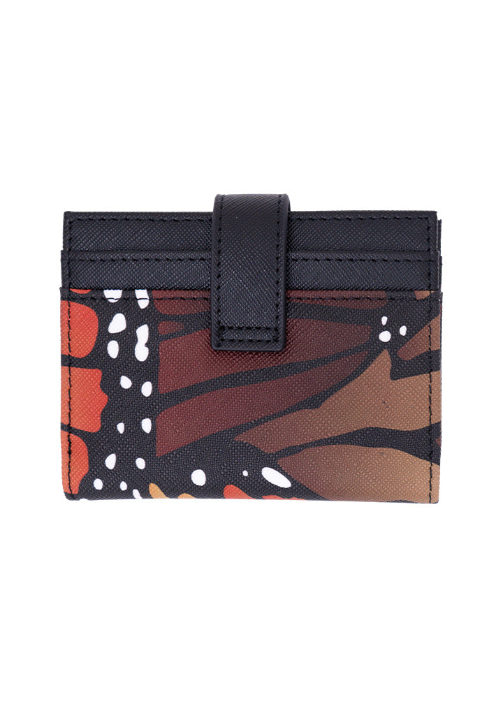 Tarjetero Meent Saffiano Mariposa Macro