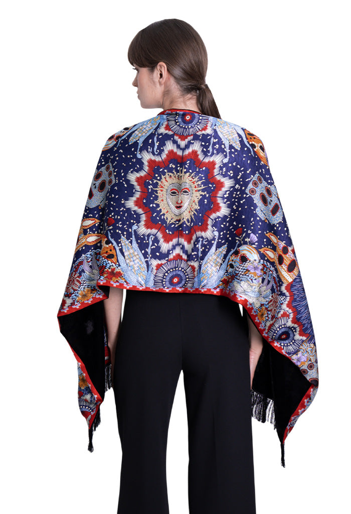 Chalina Con Terciopelo Máscaras Mexicanas