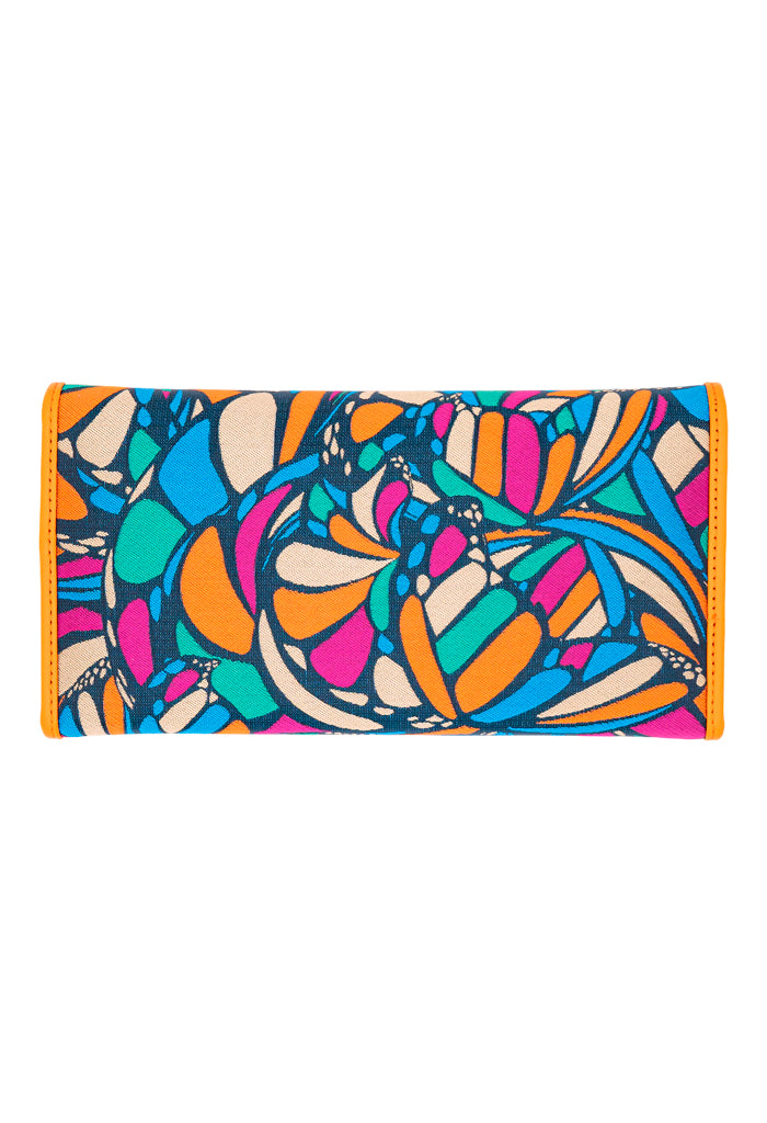 Cartera Bolsillo Jqd Mariposa Abstracta